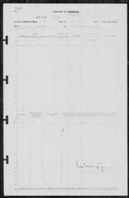 Thumbnail for Report of Changes > 7-Jan-1939