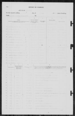 Thumbnail for Report of Changes > 31-Jul-1939