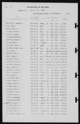 Thumbnail for Muster Rolls > 30-Sep-1940