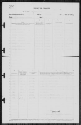 Thumbnail for Report of Changes > 31-Jan-1940