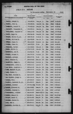 Muster Rolls > 30-Sep-1941