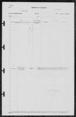 Thumbnail for Report of Changes > [Illegible]-Dec-1940