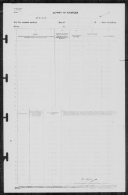 Thumbnail for Report of Changes > [Illegible]-Dec-1940