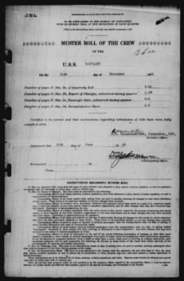 Muster Rolls > 31-Dec-1941