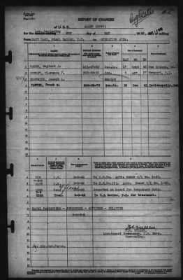 Thumbnail for Report of Changes > 5-May-1942