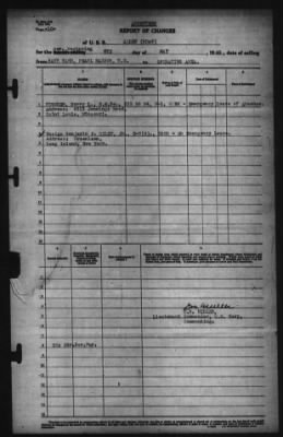 Thumbnail for Report of Changes > 6-May-1942