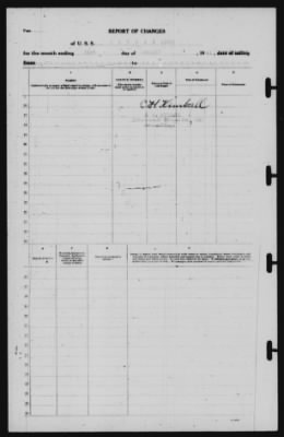 Thumbnail for Report of Changes > 31-Jan-1941