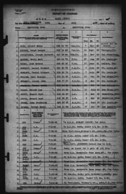 Report of Changes > 24-Jul-1942