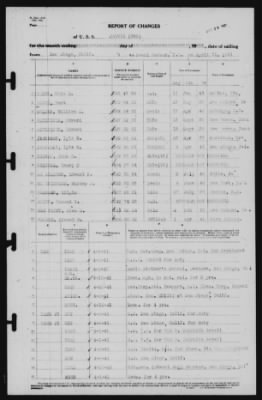 Thumbnail for Report of Changes > 11-Apr-1941