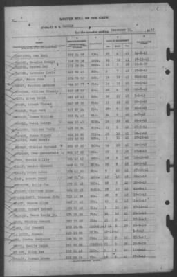 Thumbnail for Muster Rolls > 31-Dec-1943