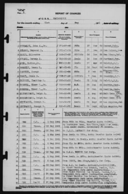 Report of Changes > 31-May-1941