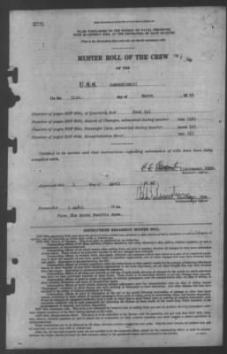 Muster Rolls > 31-Mar-1944