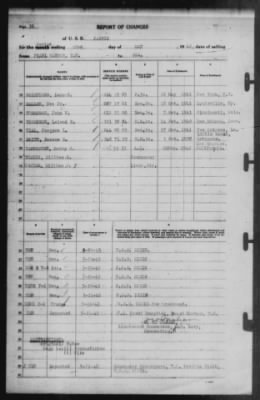 Report of Changes > 22-May-1942