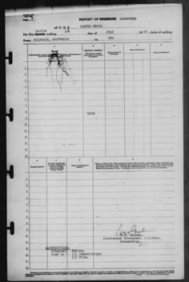 Thumbnail for Report of Changes > 14-Jul-1942