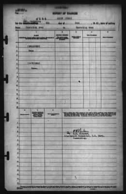 Report of Changes > 6-Jun-1943