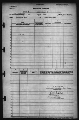 Thumbnail for Report of Changes > 1-Jul-1943