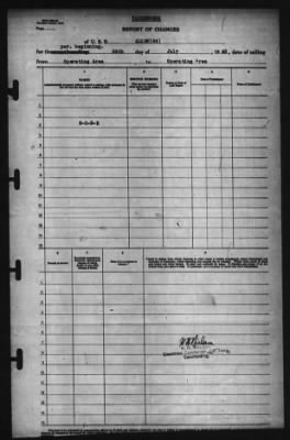 Thumbnail for Report of Changes > 26-Jul-1943