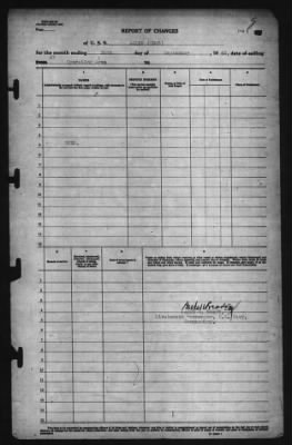 Thumbnail for Report of Changes > 30-Sep-1943