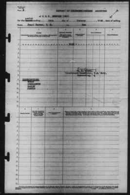 Thumbnail for Report of Changes > 19-Jan-1942