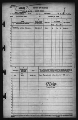 Report of Changes > 11-Dec-1943