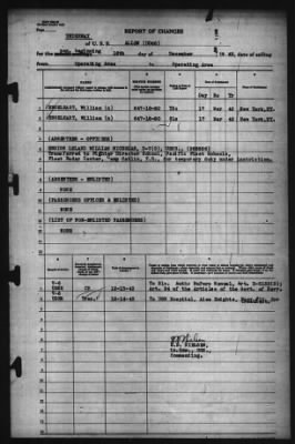 Report of Changes > 16-Dec-1943