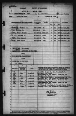 Report of Changes > 23-Dec-1943