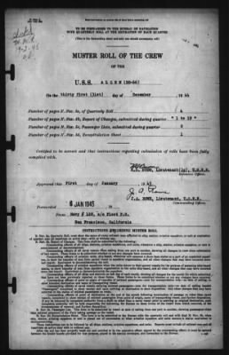 Muster Rolls > 31-Dec-1944