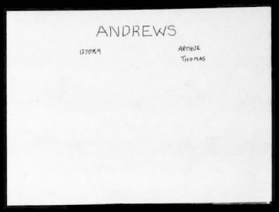 Thumbnail for Arthur Walter > Andrews, Arthur Walter (29)