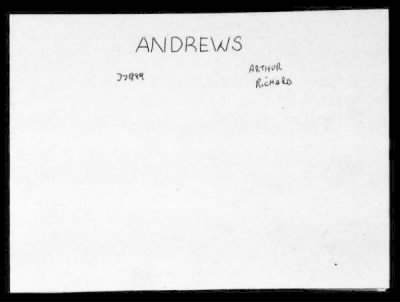 Thumbnail for Arthur Thomas > Andrews, Arthur Thomas (31)