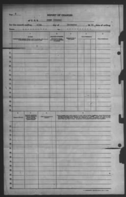 Thumbnail for Report of Changes > 23-Dec-1944