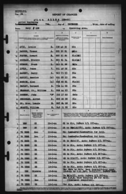 Thumbnail for Report of Changes > 7-Dec-1944