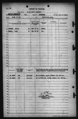 Report of Changes > 7-Dec-1944