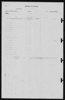 Thumbnail for Report of Changes > 31-Oct-1939