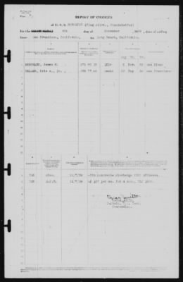 Thumbnail for Report of Changes > 9-Nov-1939