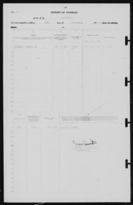 Thumbnail for Report of Changes > 30-Nov-1939