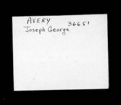 Thumbnail for Joseph Bertram > Avery, Joseph Bertram (33)