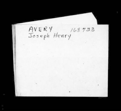 Thumbnail for Joseph George > Avery, Joseph George (17)