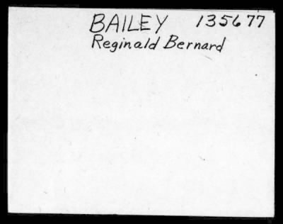 Thumbnail for Reginald Baldock > Bailey, Reginald Baldock (18)