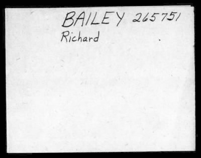 Thumbnail for Richard > Bailey, Richard (45)