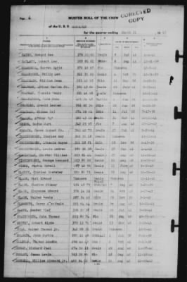 Muster Rolls > 31-Mar-1942