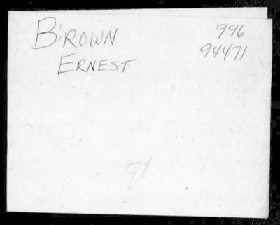 Thumbnail for Ernest > Brown, Ernest