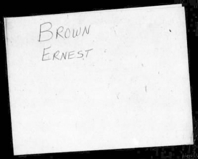 Thumbnail for Ernest > Brown, Ernest (36)