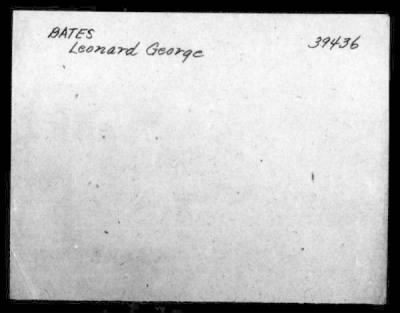 Thumbnail for Leonard > Bates, Leonard