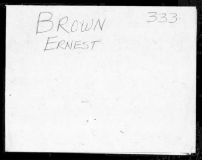 Thumbnail for Ernest > Brown, Ernest (17)