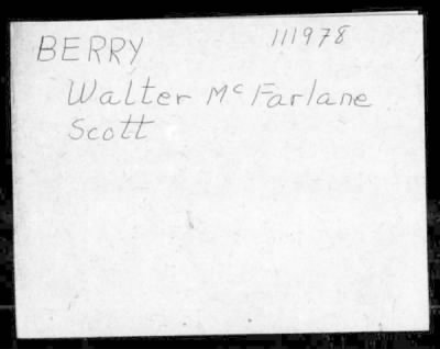 Thumbnail for Walter John > Berry, Walter John (40)