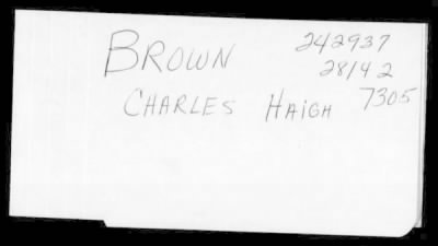 Thumbnail for Charles H > Brown, Charles H (26)