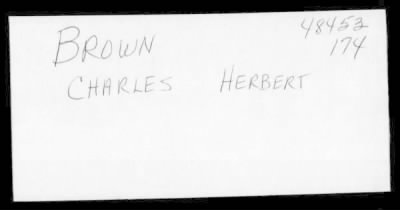 Thumbnail for Charles Herbert > Brown, Charles Herbert (32)