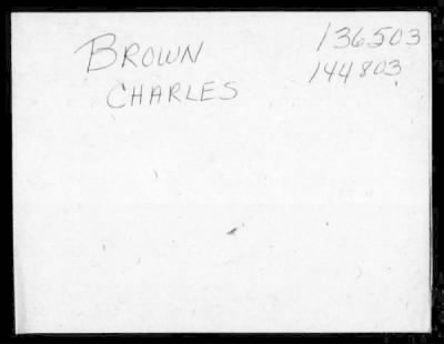 Thumbnail for Charles > Brown, Charles (19)