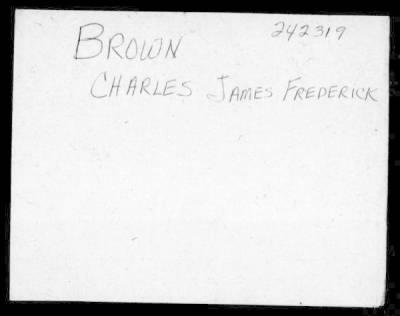 Thumbnail for Charles James > Brown, Charles James