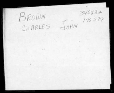 Thumbnail for Charles John > Brown, Charles John (18)